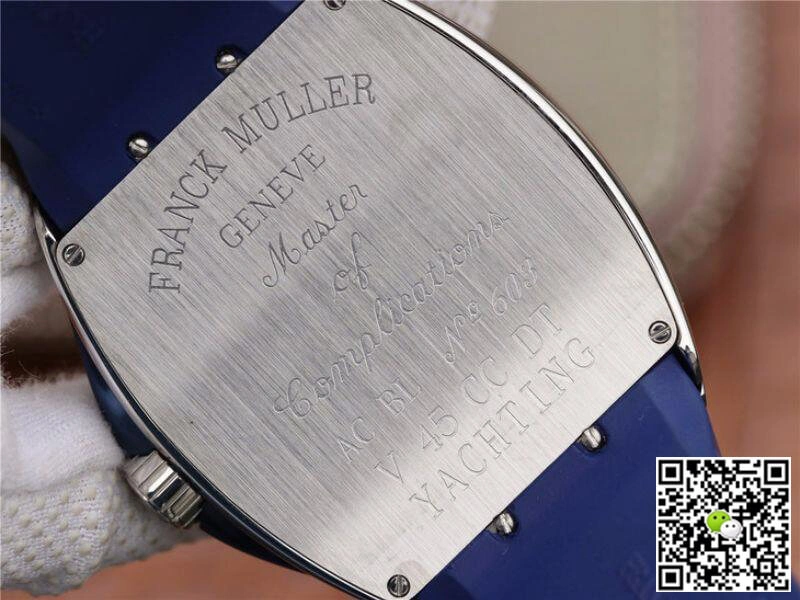 Franck Muller Vanguard V45.SC.DT.AC.BL 1:1 Best Edition Replica Watch Swiss ETA2824-2